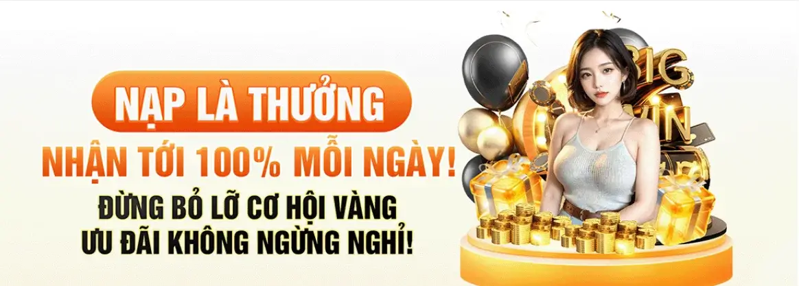 Au88coc Nạp là thưởng lên đến 100% mỗi ngày